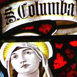 Portrait of Columba of Cornwall