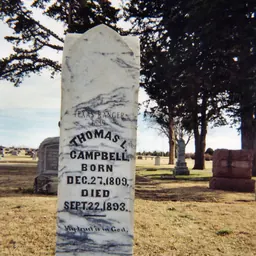 Portrait of Thomas Lopton Campbell, Jr.