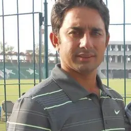Portrait of Saeed Ajmal