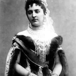 Portrait of Princess Anastasia of Montenegro