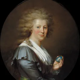 Portrait of Franziska von Hohenheim