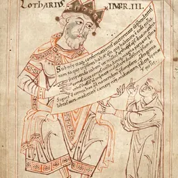 Portrait of Lothair III