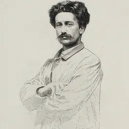 Portrait of Félicien Rops