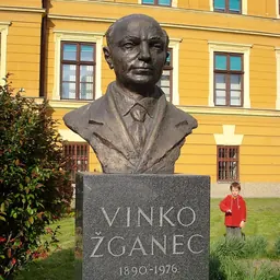 Portrait of Vinko Žganec