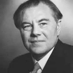 Portrait of Hans Hedtoft