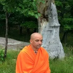 Portrait of Nirmalananda Swamiji