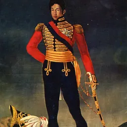 Portrait of Radama I the Great