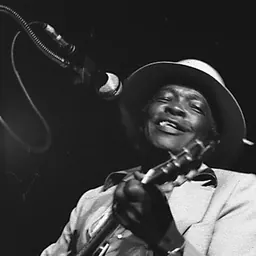 Portrait of John Lee Hooker
