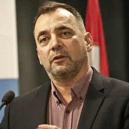 Portrait of Tamás Meszerics