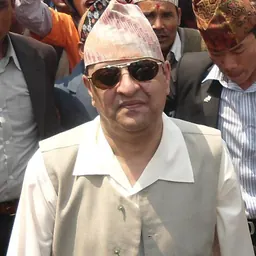 Portrait of Gyanendra of Nepal
