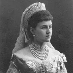 Portrait of Princess Alexandra of Greece and Denmark