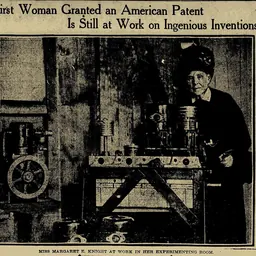 Portrait of Margaret E. Knight