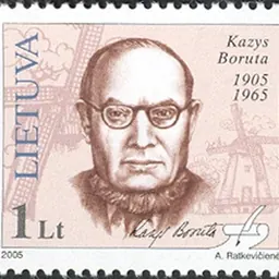 Portrait of Kazys Boruta