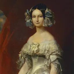Portrait of Helene of Mecklenburg-Schwerin