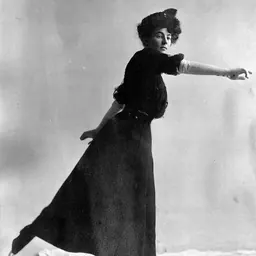 Portrait of Madge Syers