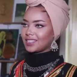 Portrait of Intisar al-Hammadi