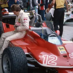 Portrait of Gilles Villeneuve