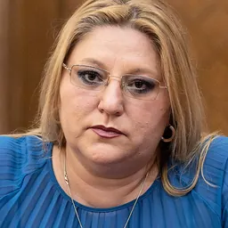Portrait of Diana Șoșoacă