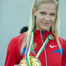 Portrait of Darya Klishina
