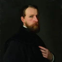 Portrait of Heinrich Hofmann