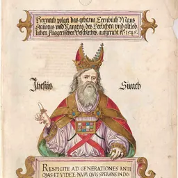 Portrait of Ben Sira
