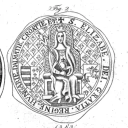 Portrait of Elizabeth of Bosnia