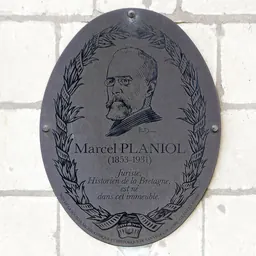 Portrait of Marcel Planiol