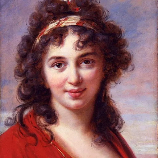 Portrait of Isabella Teotochi Albrizzi