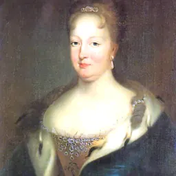 Portrait of Christine Wilhelmine of Hesse-Homburg
