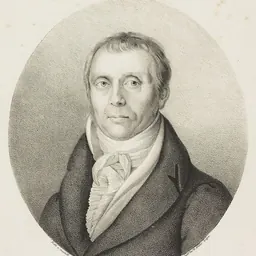 Portrait of Johann Samuel Ersch