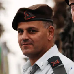 Portrait of Moshe Tamir