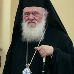 Portrait of Archbishop Ieronimos II of Athens