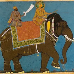 Portrait of Muhammad Adil Shah