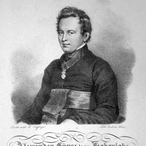 Portrait of Prince Alexander of Hohenlohe-Waldenburg-Schillingsfürst