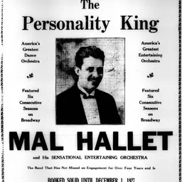 Portrait of Mal Hallett