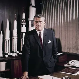 Portrait of Wernher von Braun