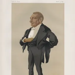Portrait of Henri Louis Bischoffsheim