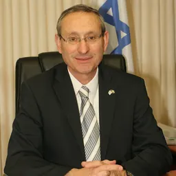 Portrait of Menachem Ben-Sasson