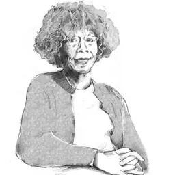 Portrait of Simone Schwarz-Bart