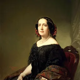 Portrait of Gertrudis Gómez de Avellaneda