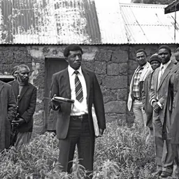 Portrait of Saul Mkhize