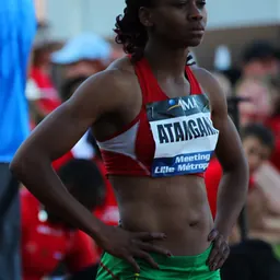 Portrait of Delphine Atangana