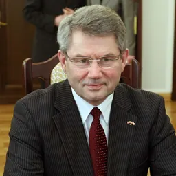 Portrait of Viktoras Muntianas