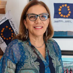 Portrait of Androulla Kaminara