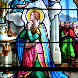 Portrait of Glossinde de Metz