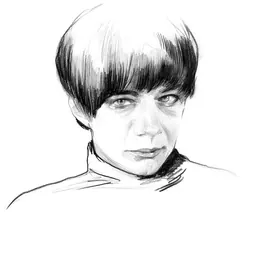 Portrait of Bridget Riley