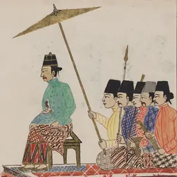 Portrait of Amangkurat III of Mataram