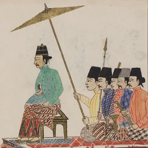 Portrait of Amangkurat III of Mataram