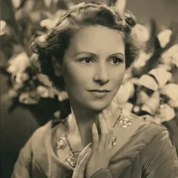 Portrait of Sybil Evers
