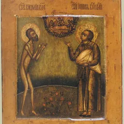 Portrait of Blessed John of Moscow the Fool-For-Christ